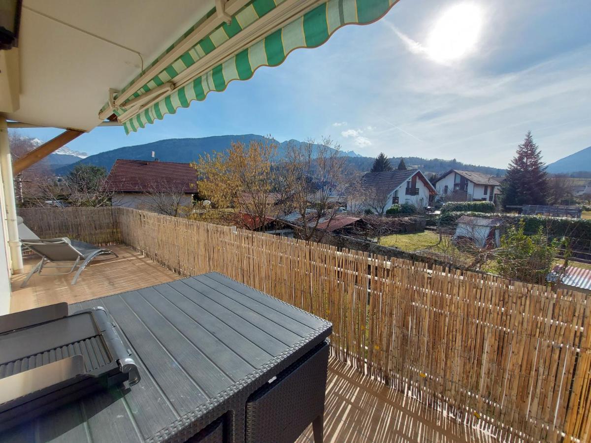 Entre Lac Et Montagne, Proche Centre De St Jorioz, Spacieux Et Confortable Appartement Avec Grande Terrasse Saint-Jorioz Ngoại thất bức ảnh