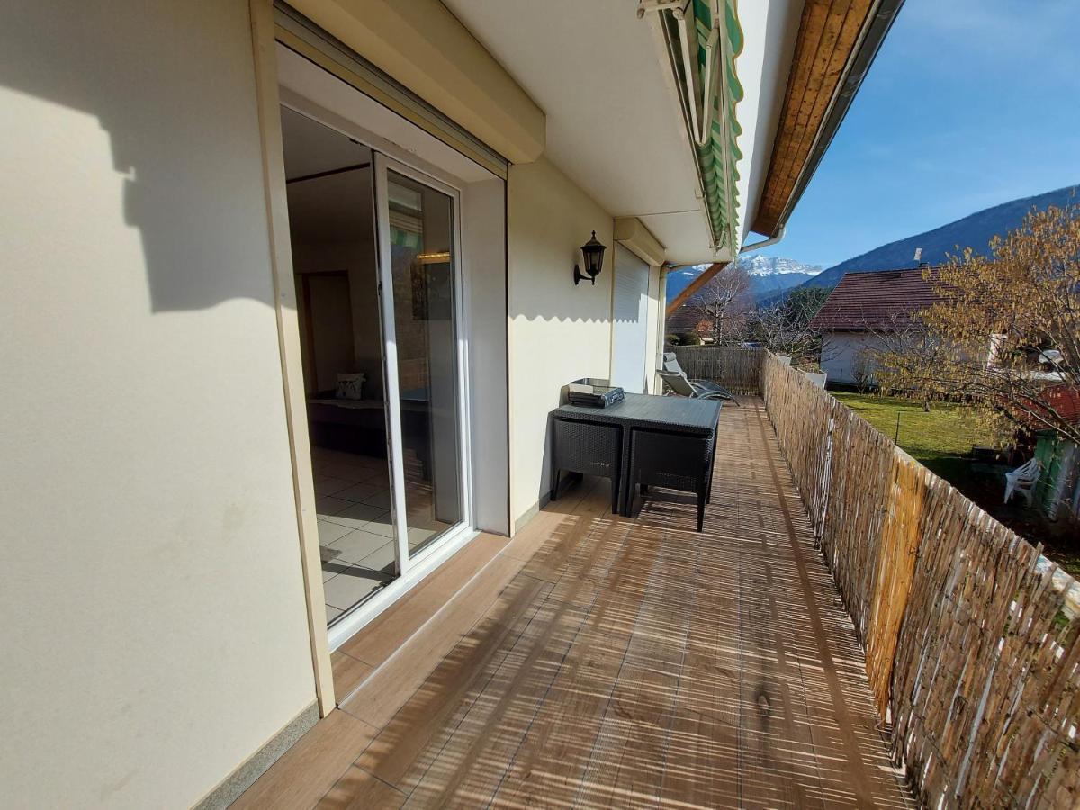 Entre Lac Et Montagne, Proche Centre De St Jorioz, Spacieux Et Confortable Appartement Avec Grande Terrasse Saint-Jorioz Ngoại thất bức ảnh